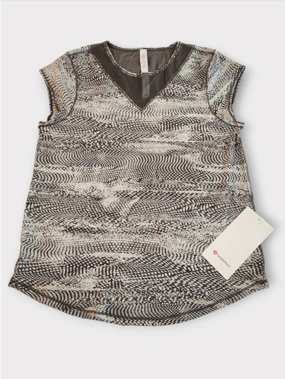 Size 4 - Lululemon For The Run Short Sleeve